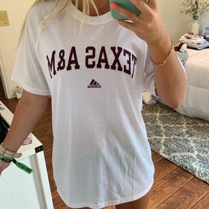 Texas A&M adidas T-shirt